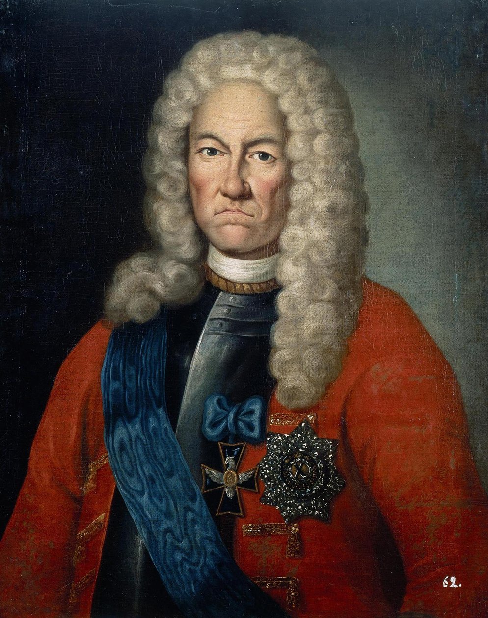 Jacob Daniel Bruce portréja 1669-1735, 18. század első harmada alkotó: Unbekannt