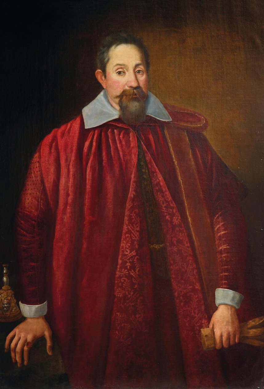 Jacopo Pitti 1519-1589 firenzei szenátor portréja, XVI. század vége. alkotó: Unbekannt
