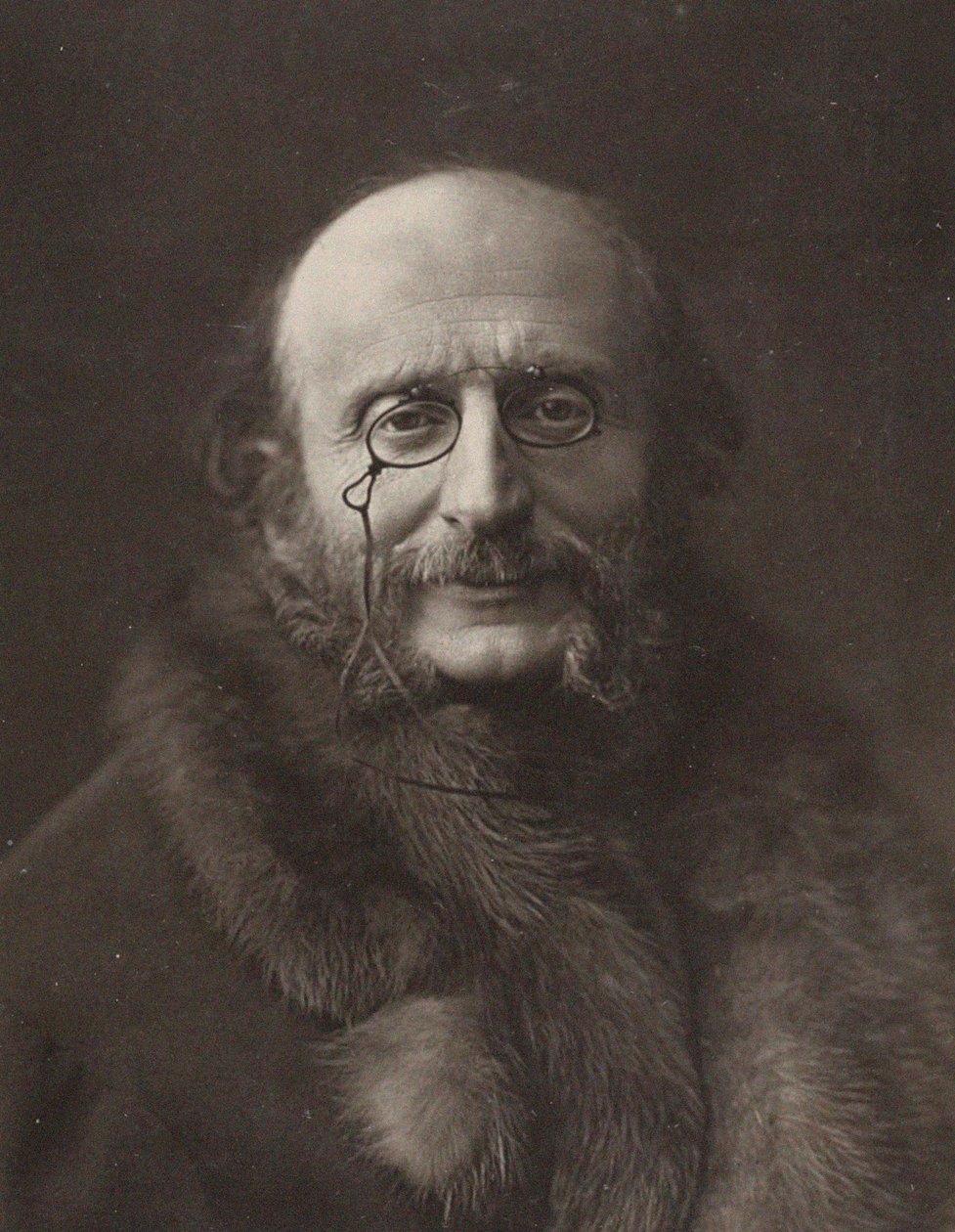 Jacques Offenbach portréja 1819-1880. alkotó: Unbekannt