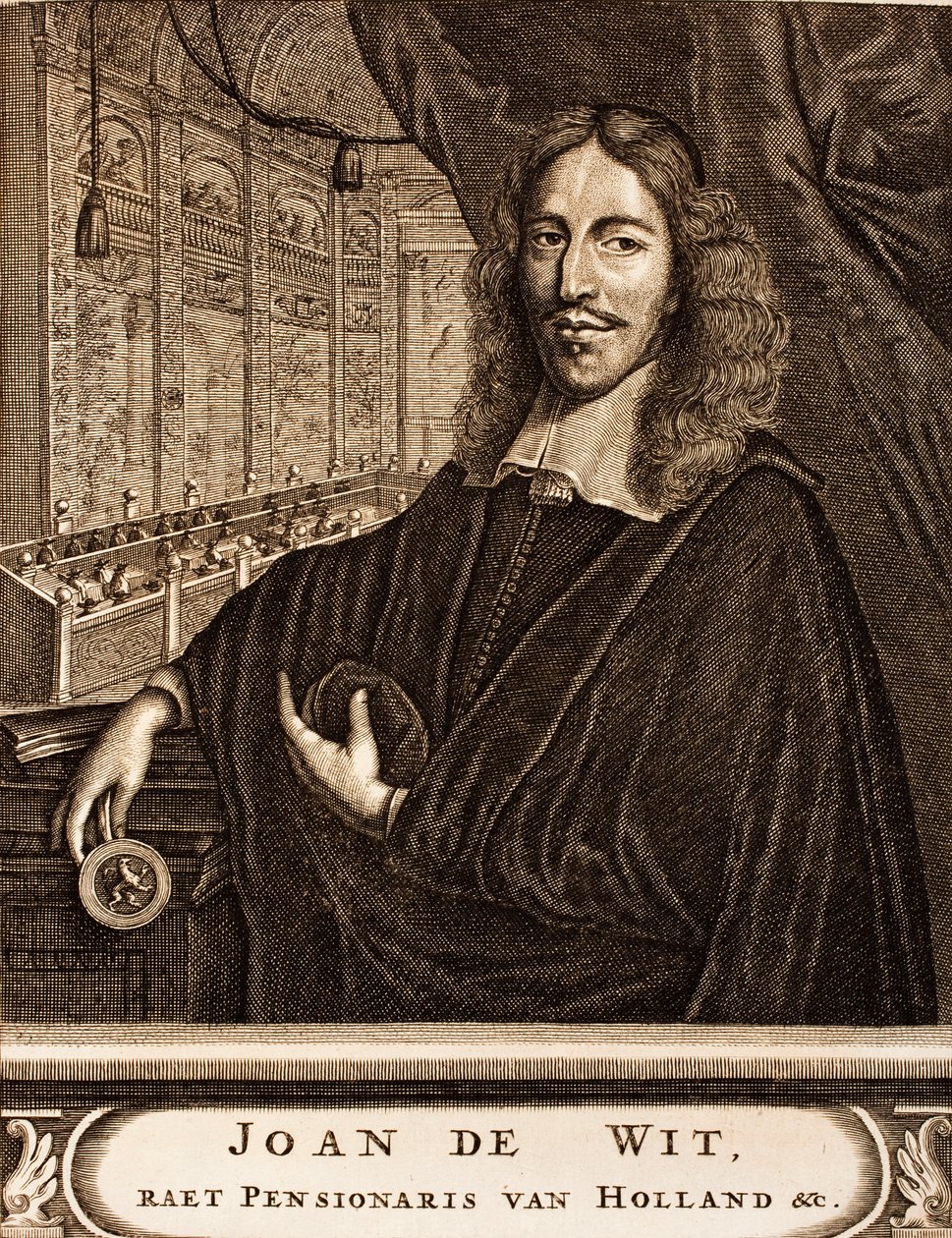 Johan de Witt portréja 1625-1672 Forrás: Háborús jelenet, 1675. alkotó: Unbekannt