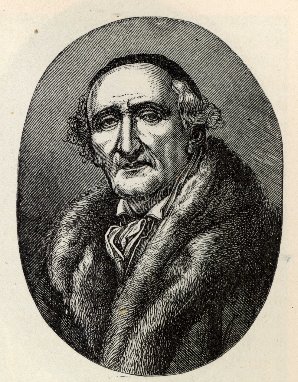 Johann Gottfried Schadow portréja 1764-1850. alkotó: Unbekannt