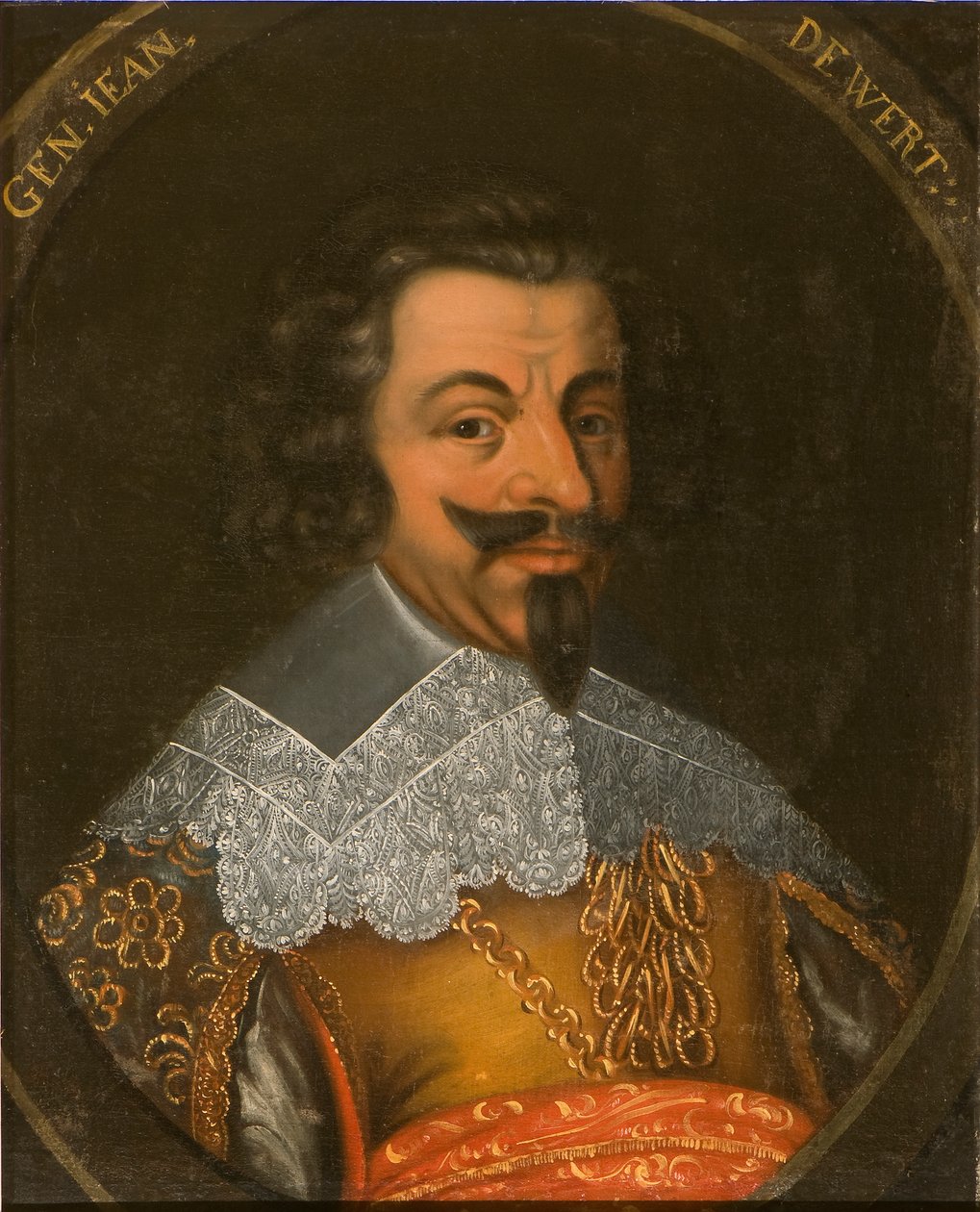 Johann von Werth portréja 591-1652, 17. század első fele. alkotó: Unbekannt