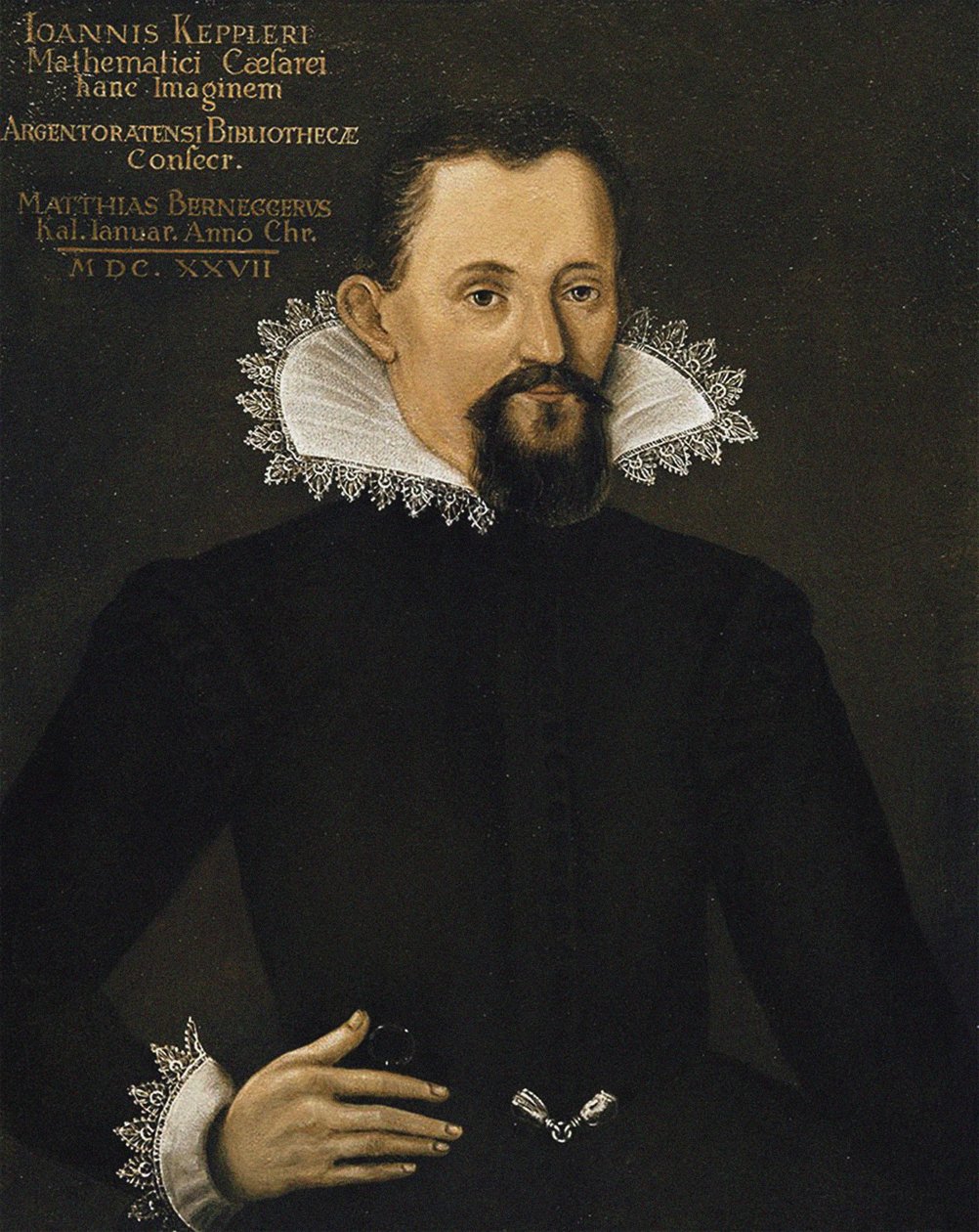 Johannes Kepler portréja 1571-1630, c. 1620. alkotó: Unbekannt