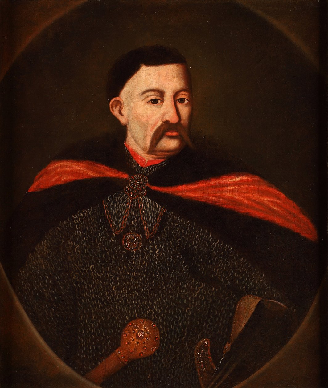 III. Sobieski János 1629-1696 lengyel király és Litvánia nagyhercege portréja, 1720 alkotó: Unbekannt