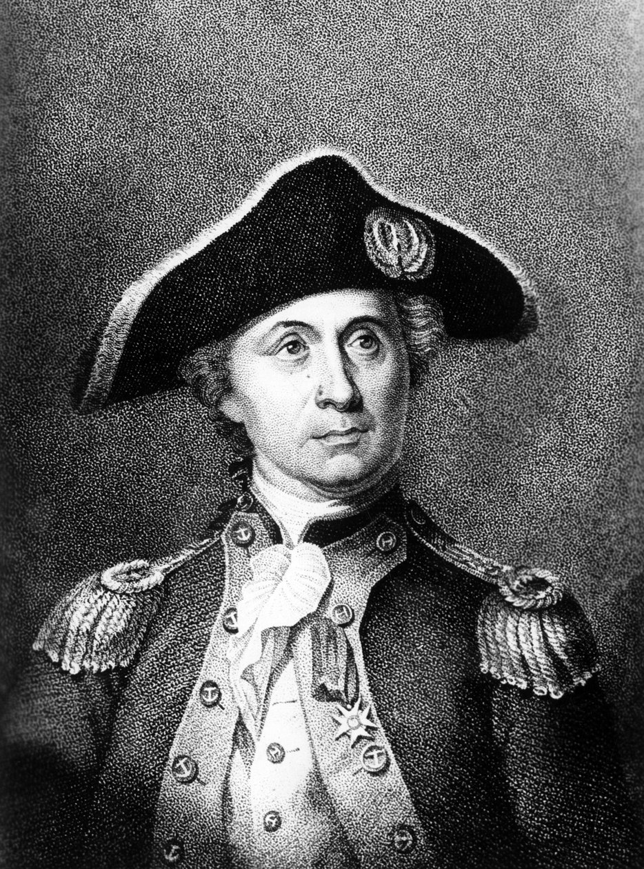 John Paul Jones (1749-1792) skót tengerész portréja, aki részt vett az amerikai forradalomban - John Paul Jones (1749-1792) skót tengerész portréja, aki részt vett az amerikai forradalomban alkotó: Unbekannt