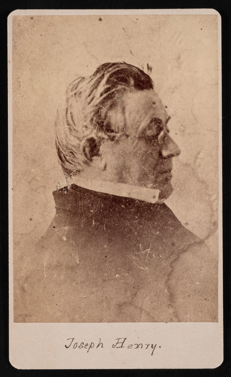 Joseph Henry portréja 1797-1878, 1862. december 4. alkotó: Unbekannt