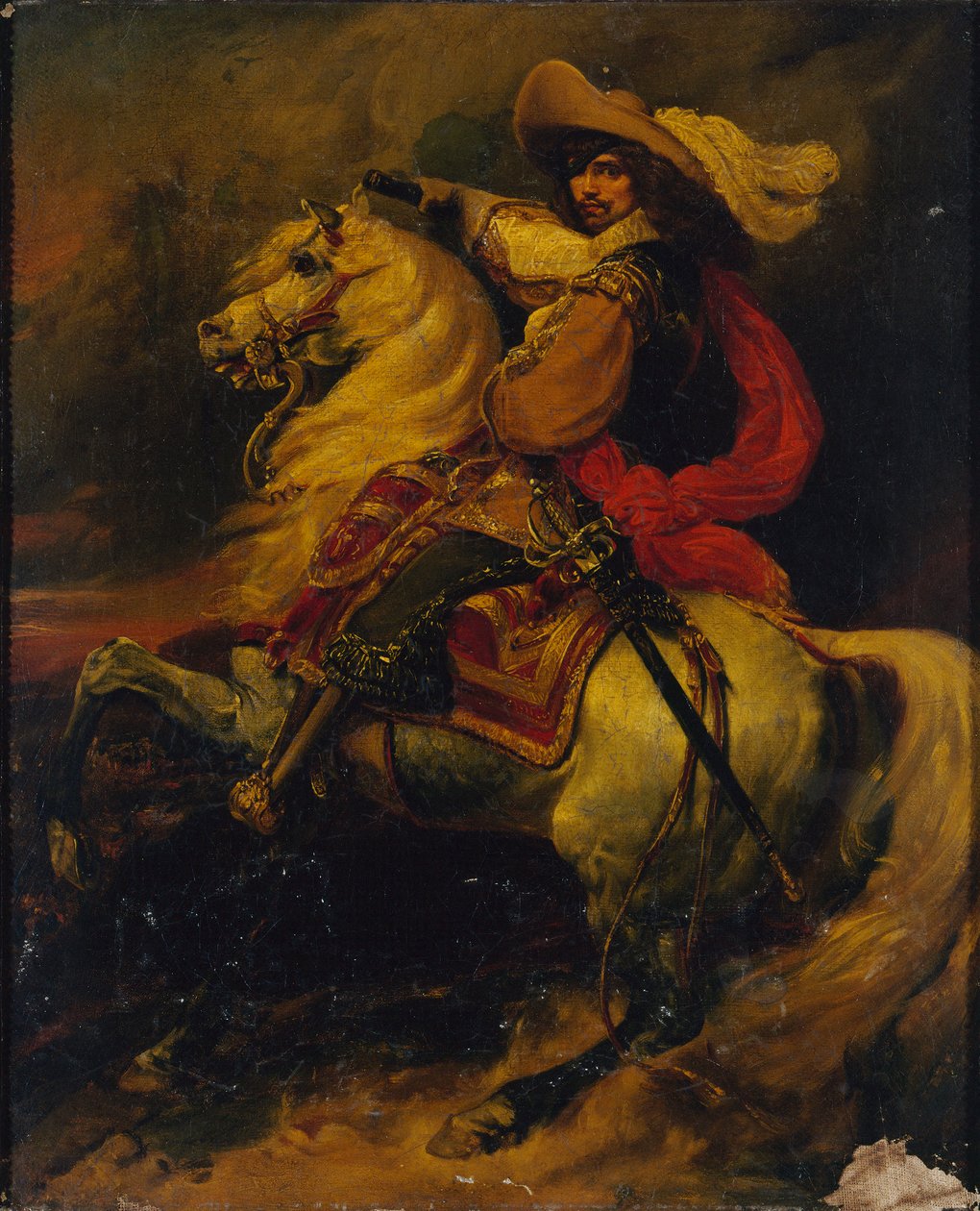 Josias Rantzau portréja 1609-1650, mint Franciaország marsallja, 1834 körül. alkotó: Unbekannt