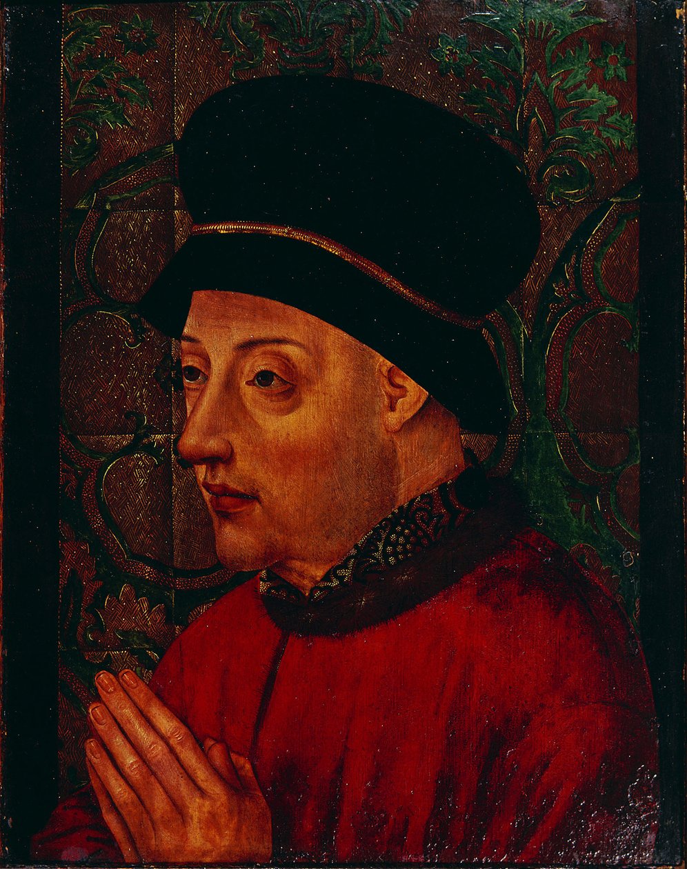 I. János portugál király portréja 1357-1433, 15. század eleje. alkotó: Unbekannt