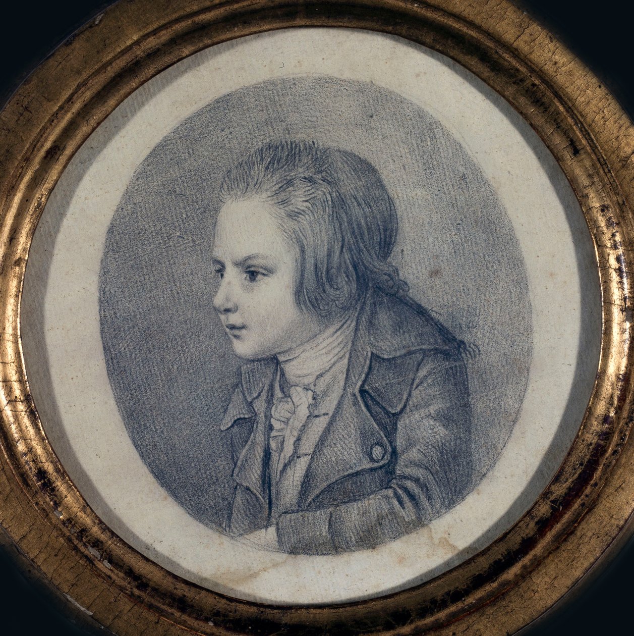 Louis-Charles, 1785-1795 francia királyi herceg portréja, az 1790-es évek eleje. alkotó: Unbekannt
