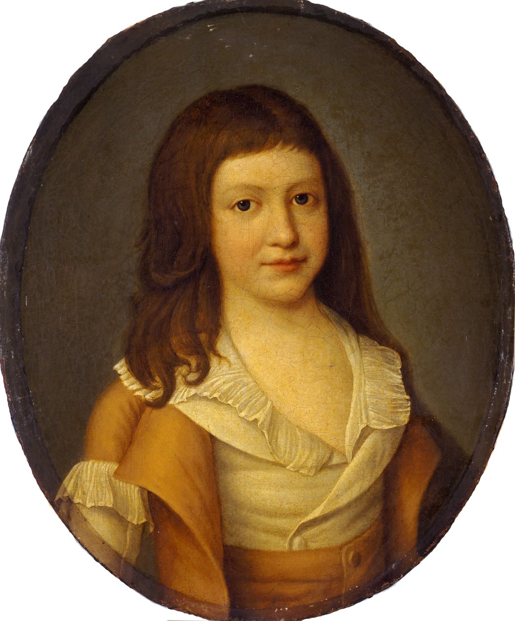 Louis-Charles, 1785-1795 francia királyi herceg portréja, az 1790-es évek eleje. alkotó: Unbekannt