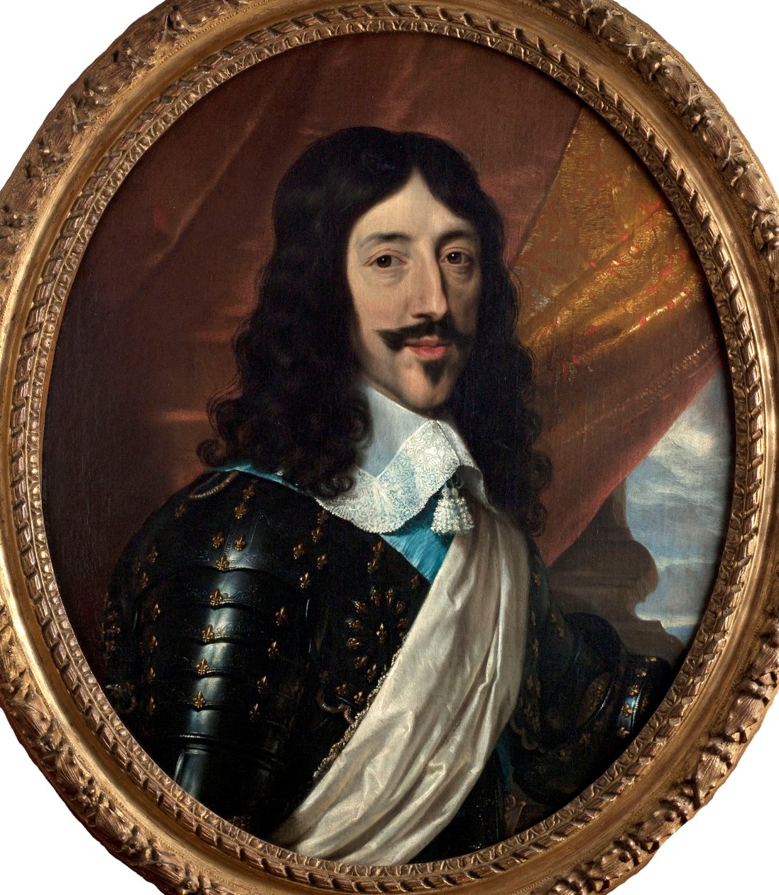XIII. Lajos francia portré 1601-1643, c. 1640. alkotó: Unbekannt