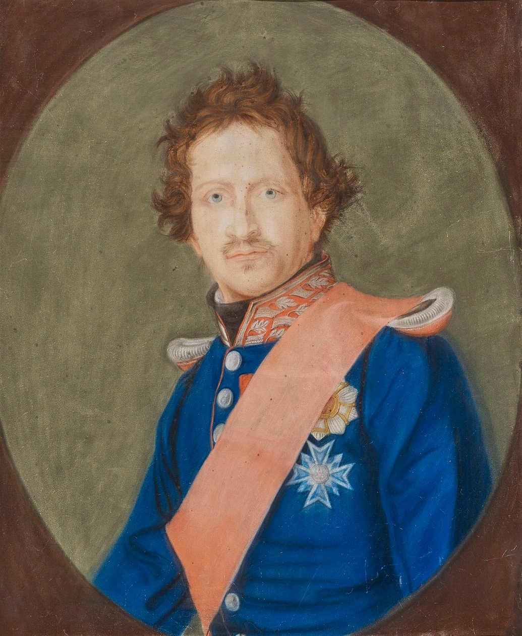 I. Ludwig bajor portréja 1786-1868, 1825 után. alkotó: Unbekannt