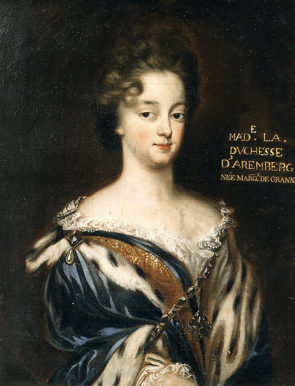 Maria Enrichetta del Carretto portréja 1671-1744, Marchesa de Grana és Savona, um 1700. alkotó: Unbekannt