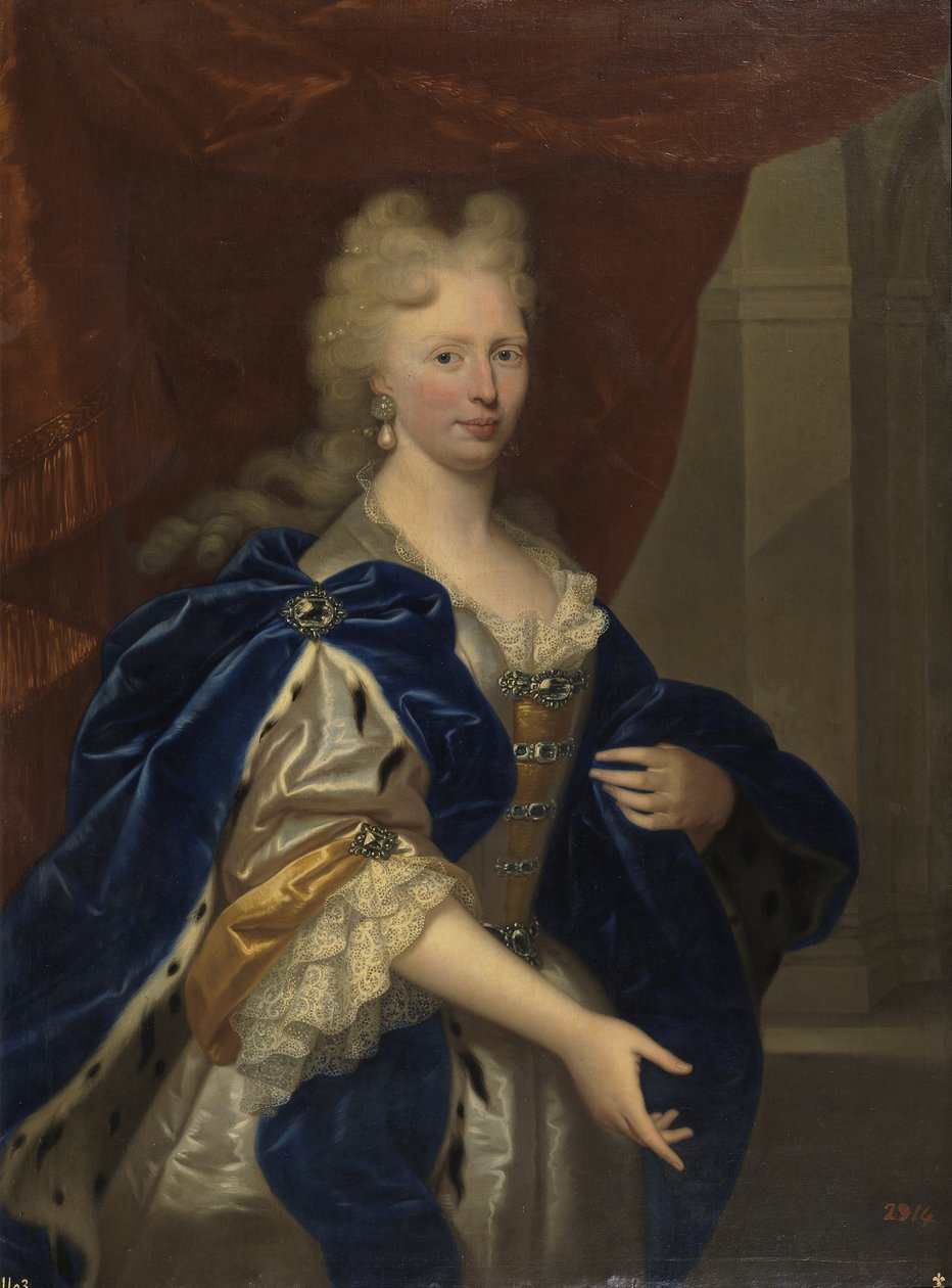 Maria Josepha osztrák portréja 1699-1757, 18. század alkotó: Unbekannt