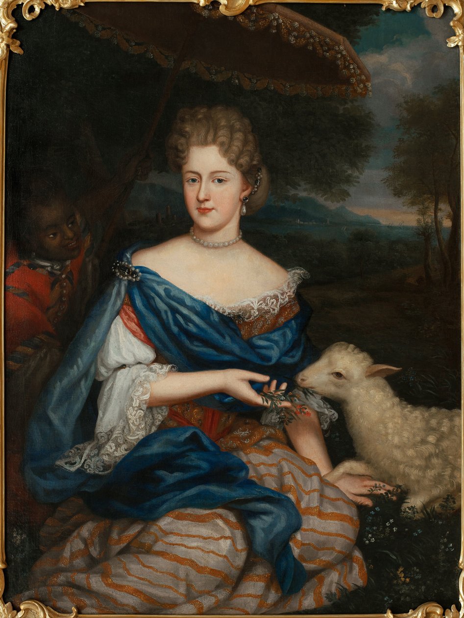 Maria Karolina Sobieska portréja 1697-1740 alkotó: Unbekannt