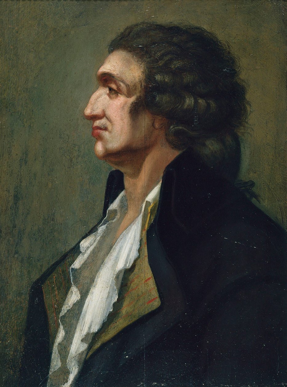 Marie Jean Antoine Nicolas Caritat, Marquis de Condorcet portréja, 18. század 2. fele. alkotó: Unbekannt