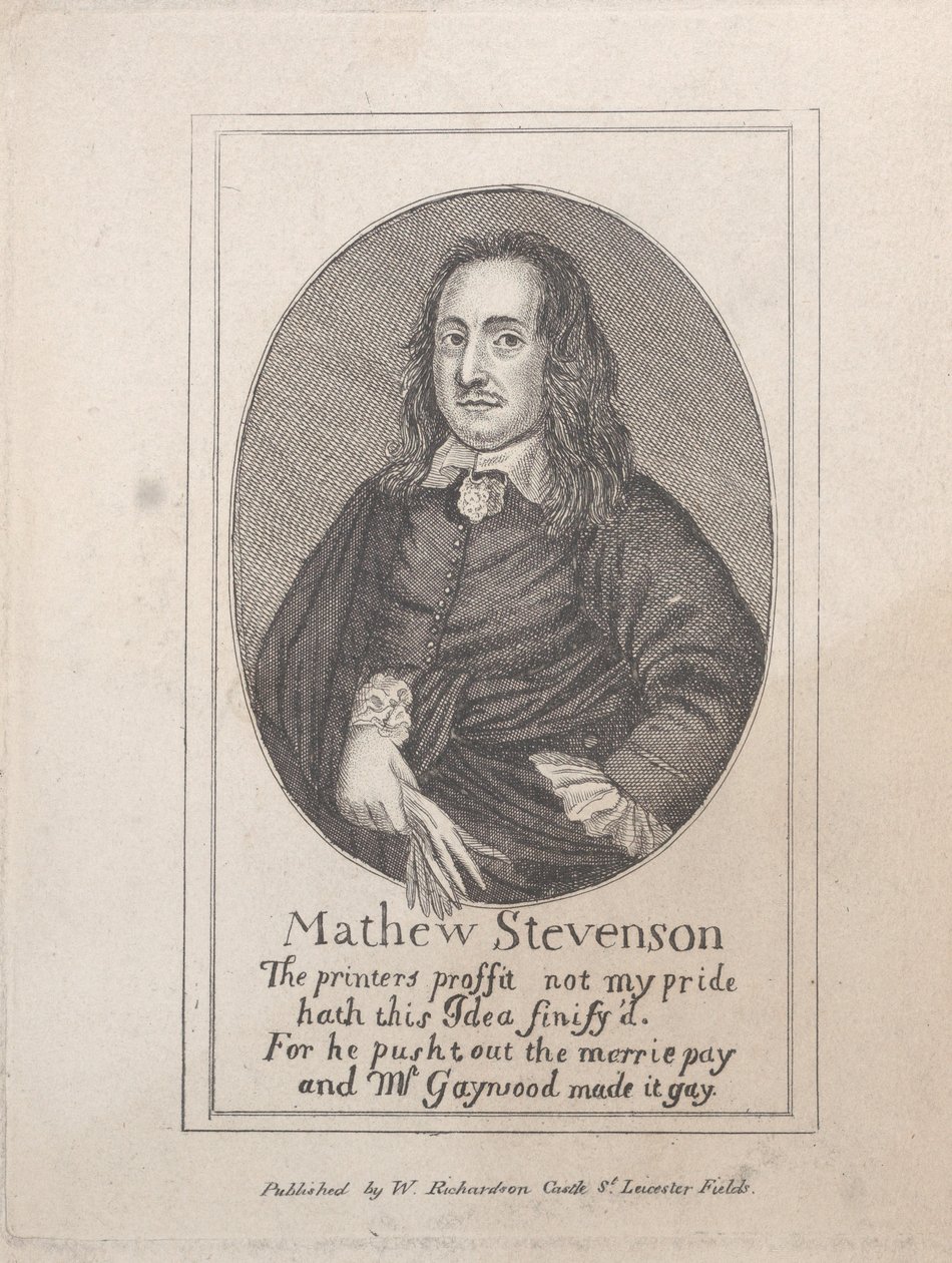 Mathew Stevenson portréja, 18. század vége – 19. század eleje. alkotó: Unbekannt