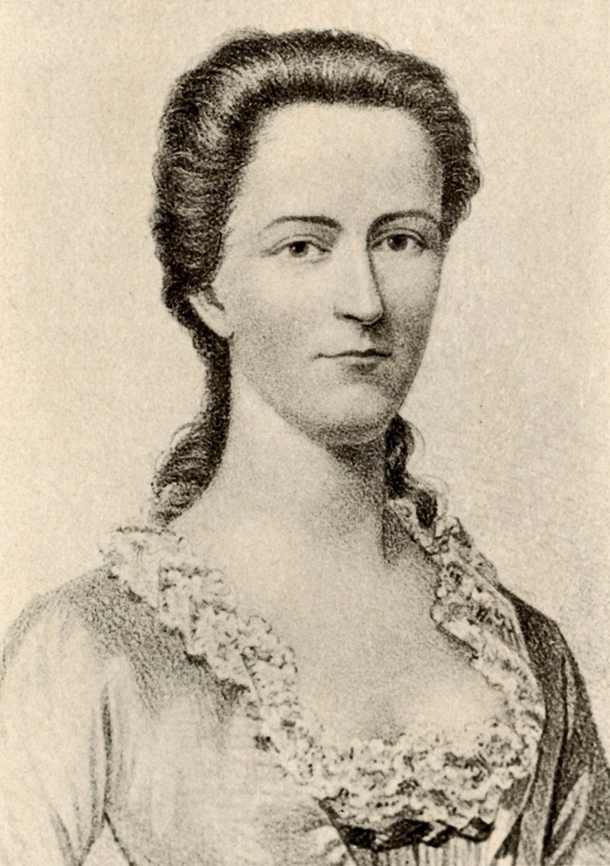 A bostoni Mary Faneuil asszony portréja, II. György uralkodása, 1760, 1937. alkotó: Unbekannt