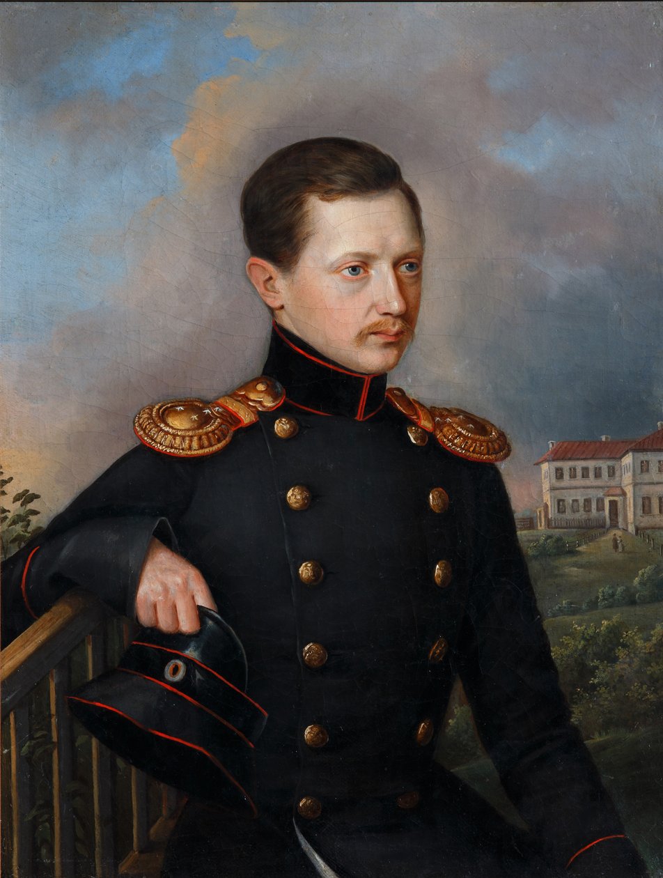 Nyikolaj Szemjonovics Korszakov portréja 1819-1889, kb. 1849 alkotó: Unbekannt
