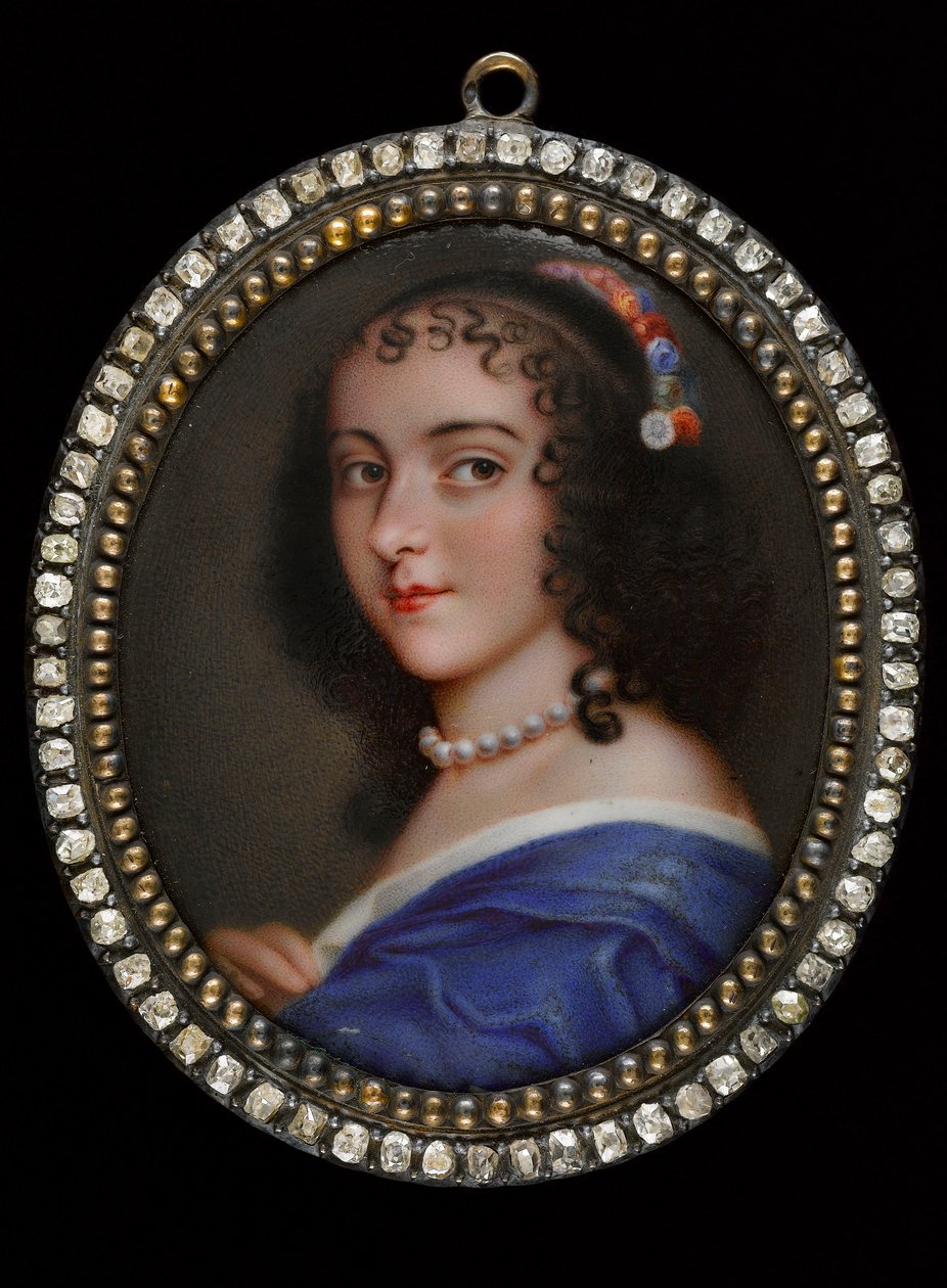 Ninon de Lenclos portréja 1620-1705, 18. század eleje. alkotó: Unbekannt