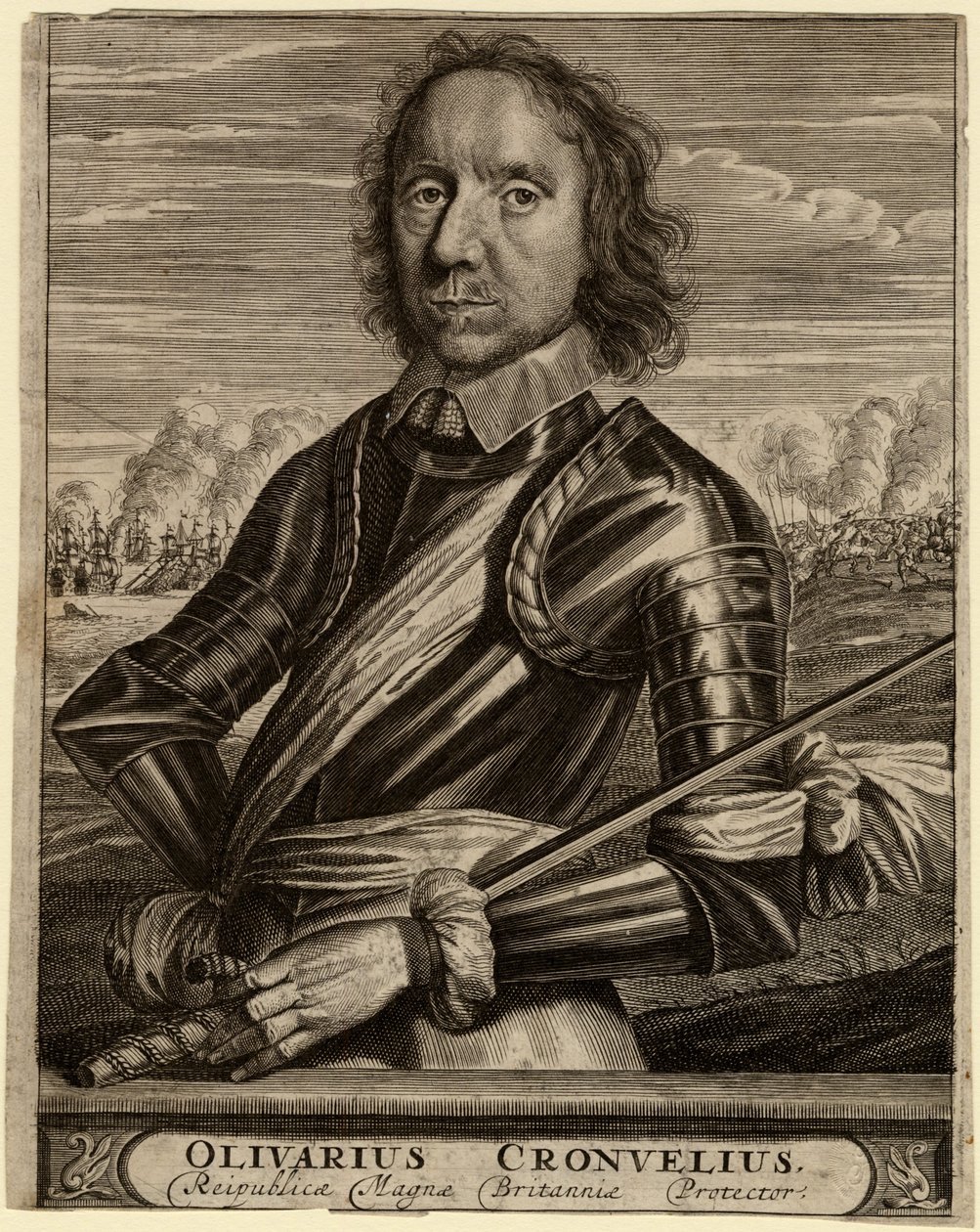 Oliver Cromwell portréja, 1653 alkotó: Unbekannt