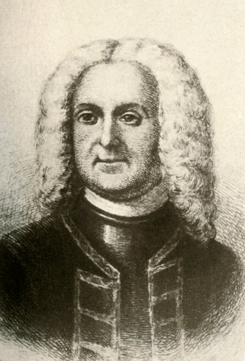 Patrick Gordon, gyarmati kormányzó portréja, 1690, 1937. alkotó: Unbekannt