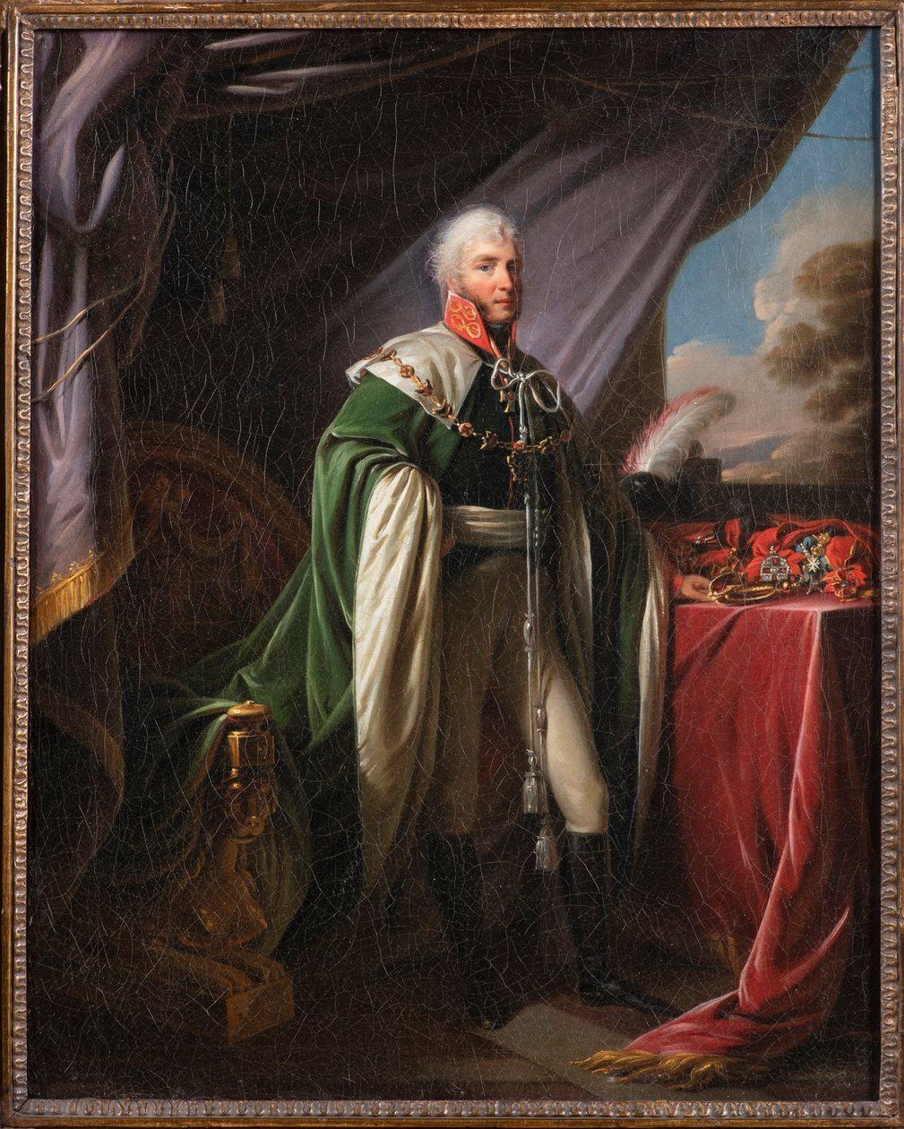 Pavel Vasziljevics Chichagov portréja 1767-1849, XIX. század első negyede. alkotó: Unbekannt