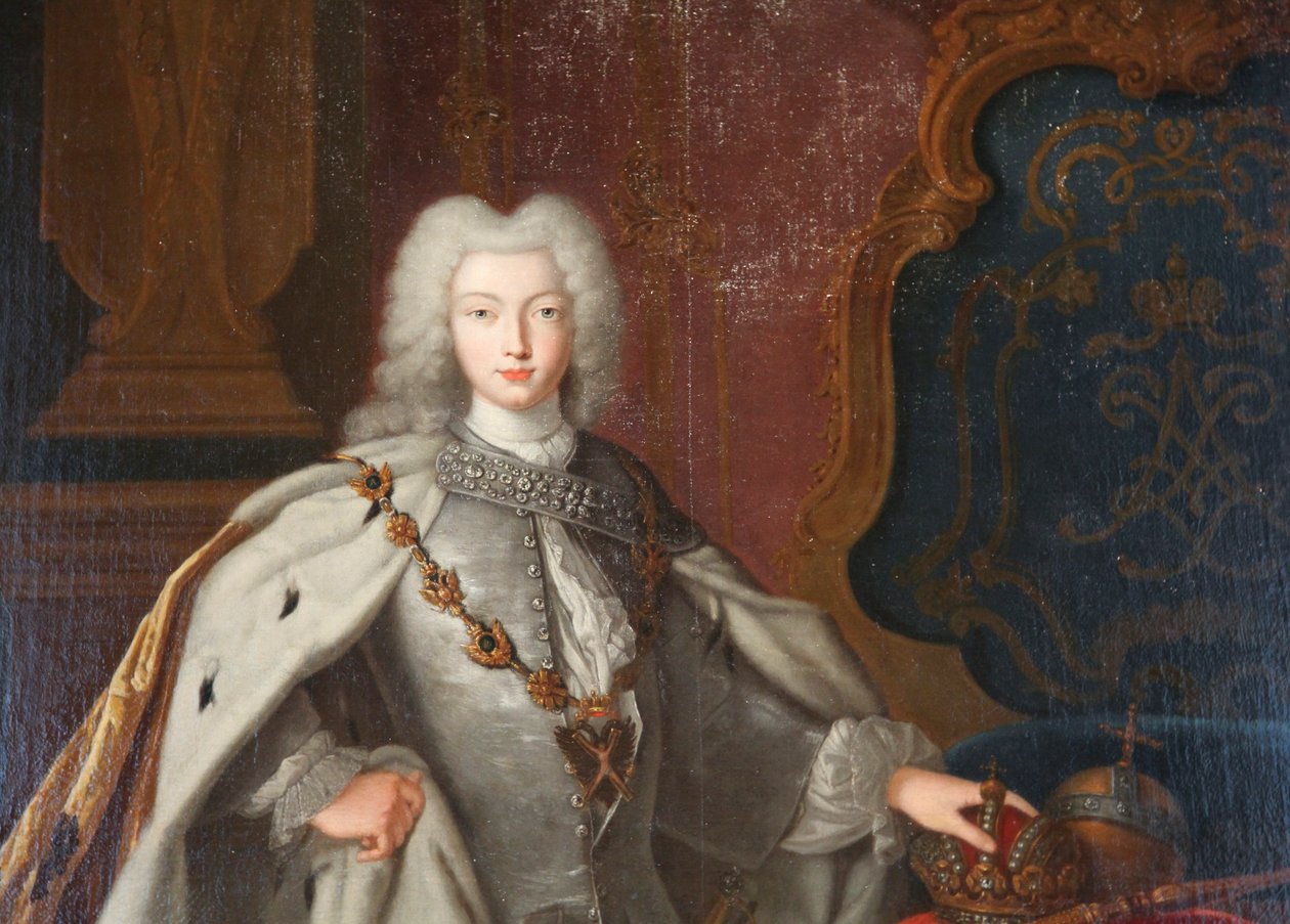 „II. Péter portréja”, 1728 alkotó: Unbekannt