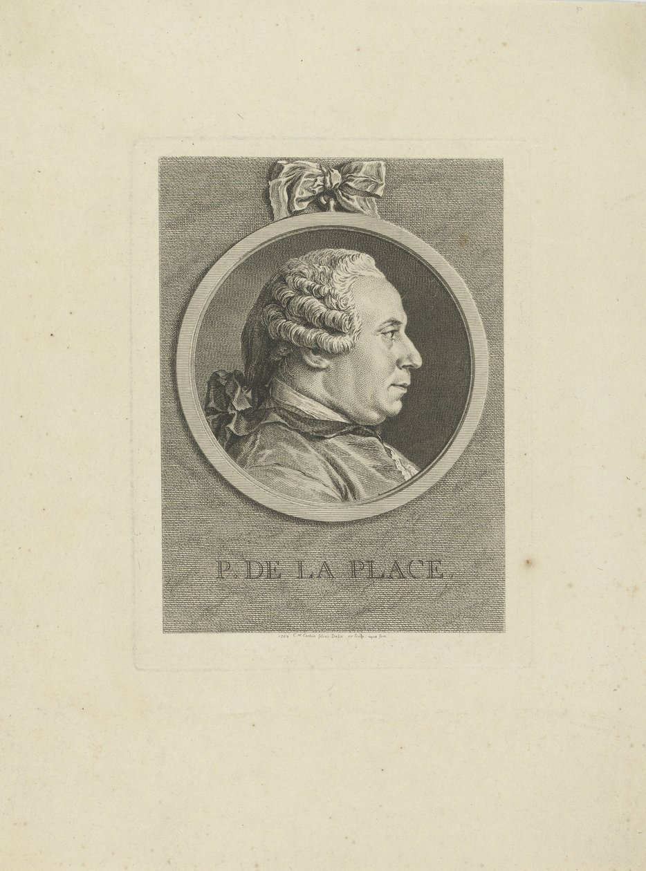 Pierre-Antoine de La Place portréja 1707-1793, 1762. alkotó: Unbekannt