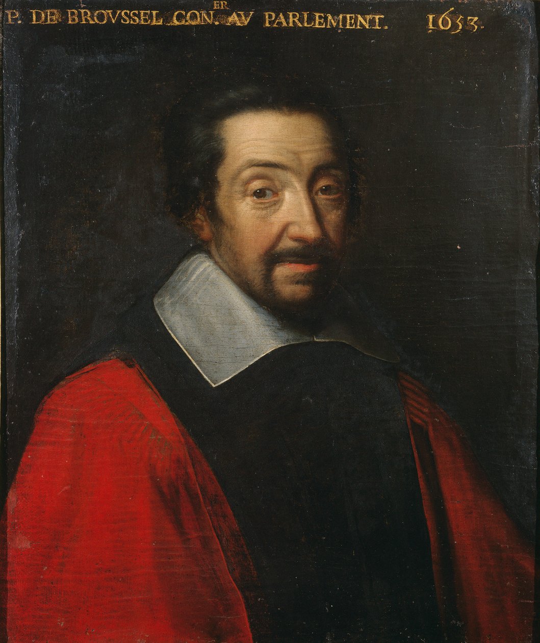 Pierre Broussel portréja 1576-1654, 1653. alkotó: Unbekannt