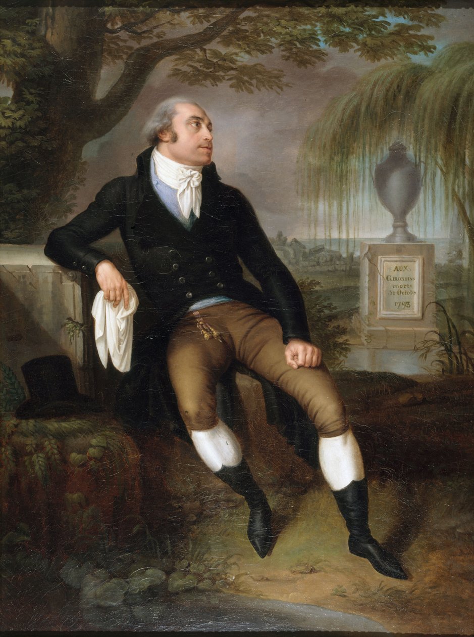 Pierre Victurnien Vergniaud portréja 1753-1793, c. 1800. alkotó: Unbekannt