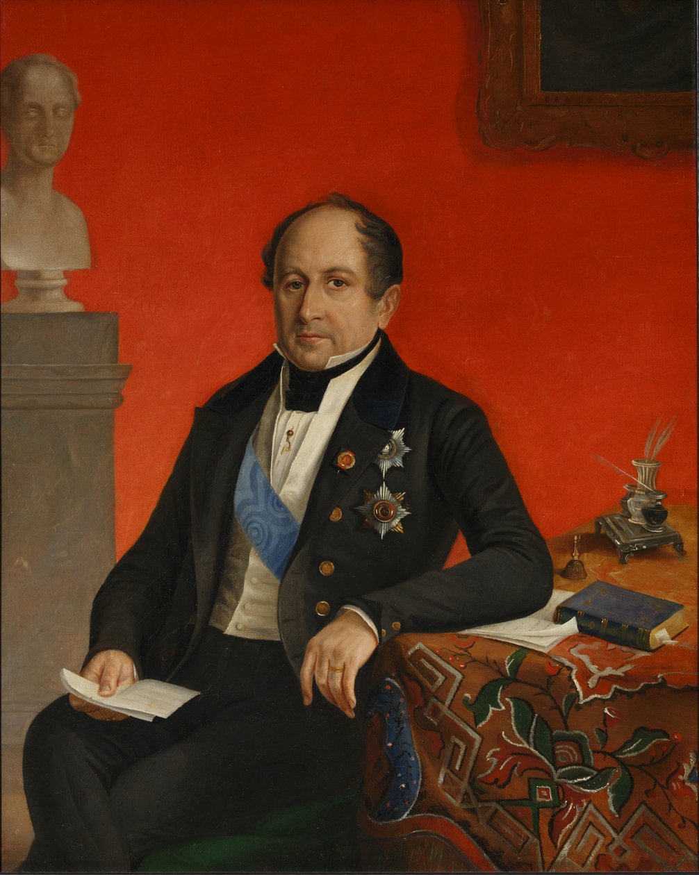 Alekszandr Nyikolajevics Golicin herceg portréja 1773-1844, 1826 és 1834 között alkotó: Unbekannt