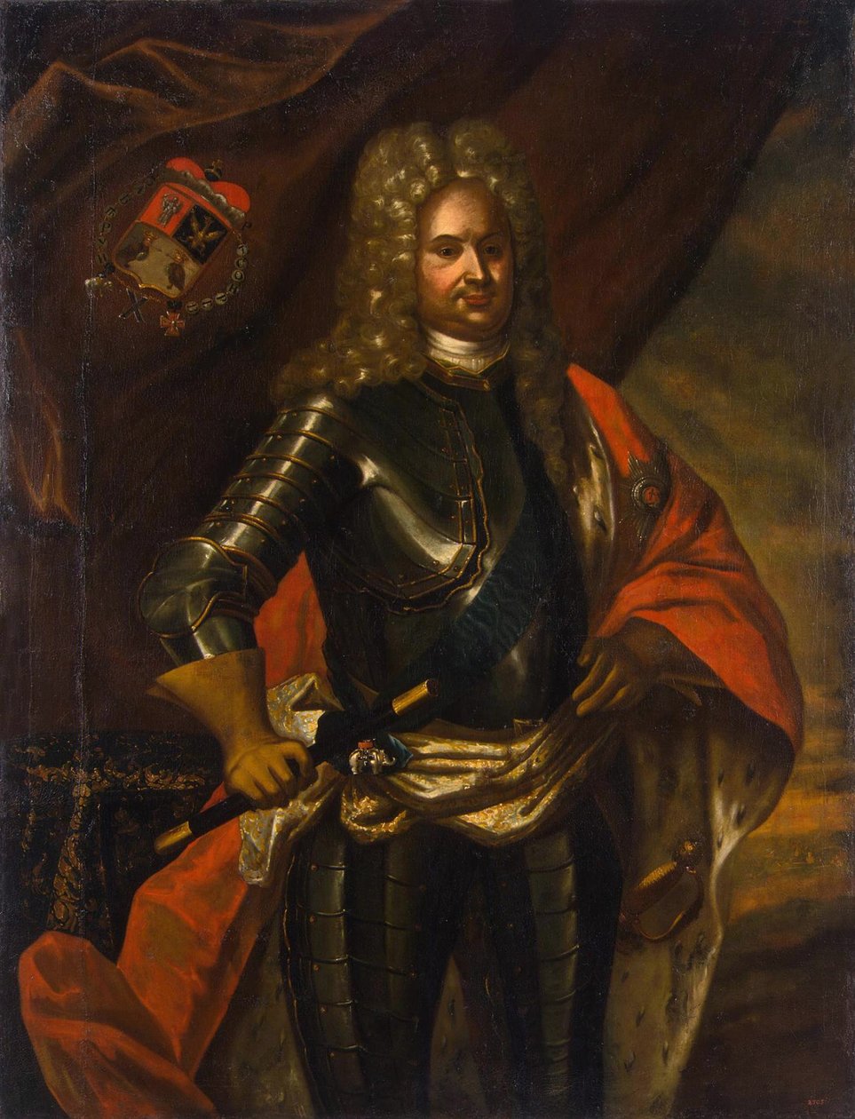 Anikita Ivanovics Repnin herceg portréja 1668-1726, 1724 alkotó: Unbekannt