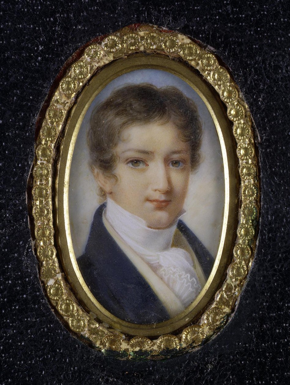 Dmitrij Petrovics Volkonszkij herceg portréja 1805-1859, 19. század első negyede alkotó: Unbekannt