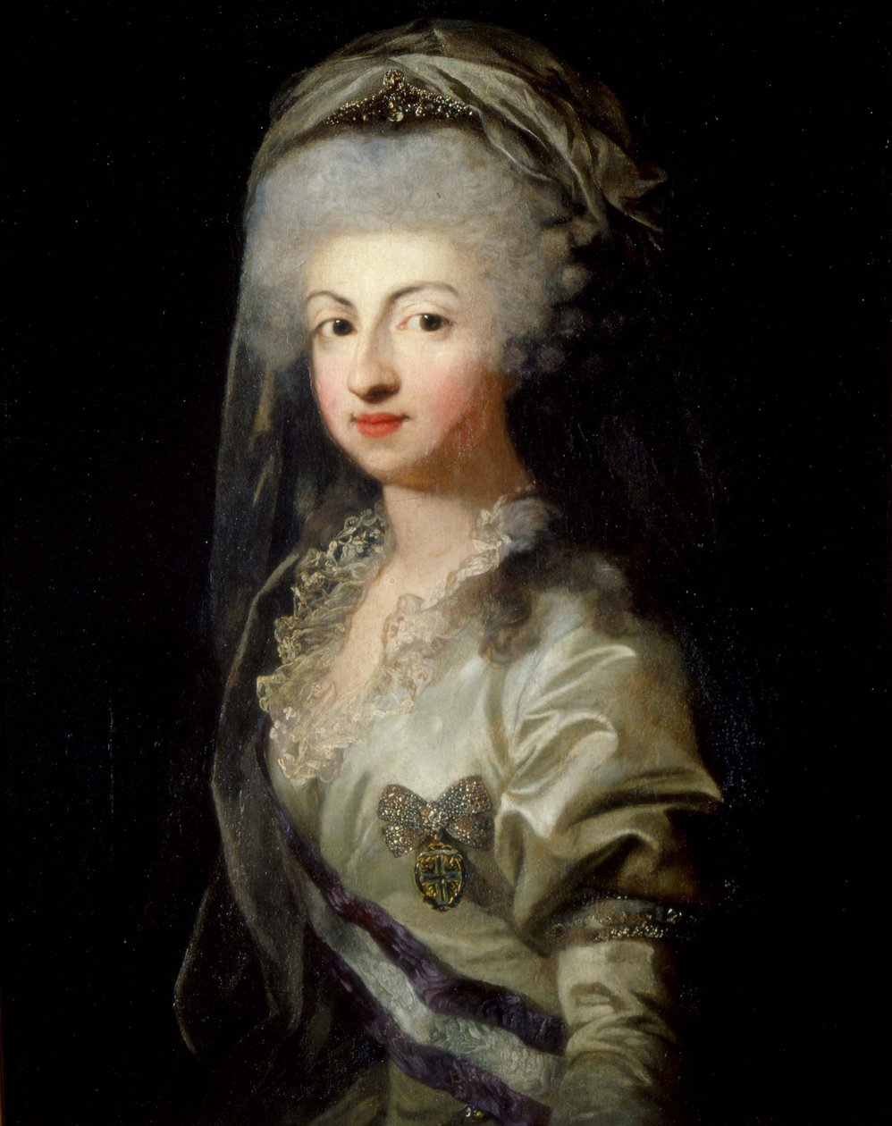 Carolina Maria Teresa Giuseppa pármai hercegnő portréja 1770-1804, 18. század vége alkotó: Unbekannt