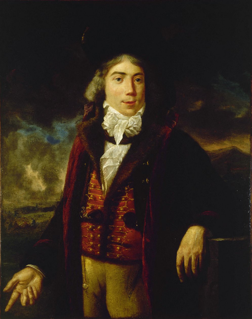 René Nicolas Dufriche, Desgenettes báró 1762-1837, 1798 portréja. alkotó: Unbekannt