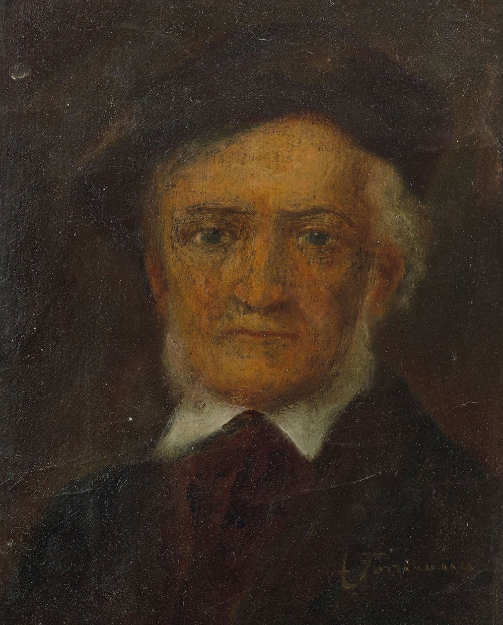 Richard Wagner portréja 1813-1883, a 19. század második fele. alkotó: Unbekannt