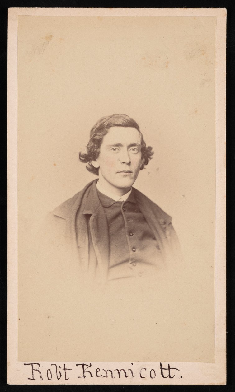 Robert Kennicott portréja 1835-1866, 1866 előtt. alkotó: Unbekannt