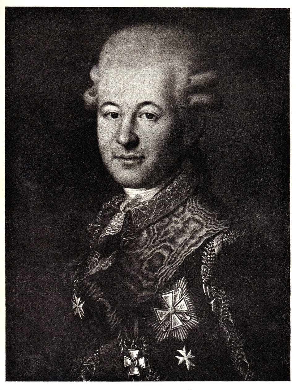 Szemjon Zorich portréja 1745-1799, Nagy Katalin kedvence, 19. század eleje. alkotó: Unbekannt