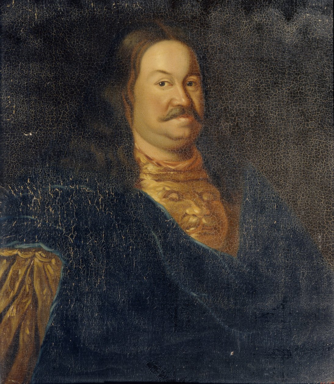 Jakov Fjodorovics Dolgorukov szenátor herceg portréja 1639-1720, XVIII. század eleje. alkotó: Unbekannt