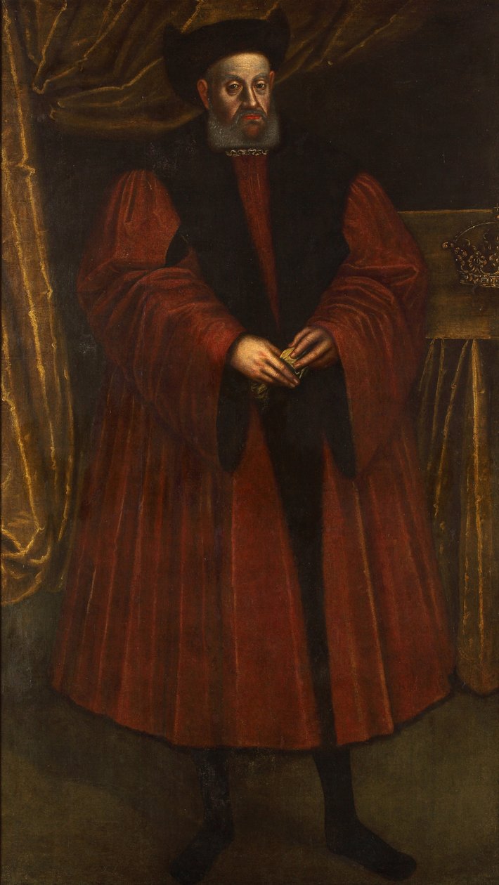 I. lengyel Zsigmond portréja 1467-1548, XVII alkotó: Unbekannt