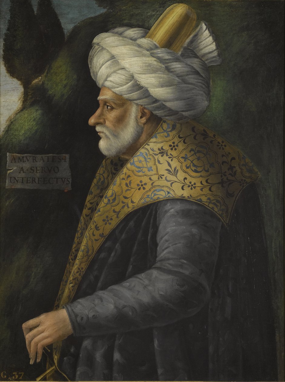 I. Murád szultán portréja 1326-1389, XVII alkotó: Unbekannt