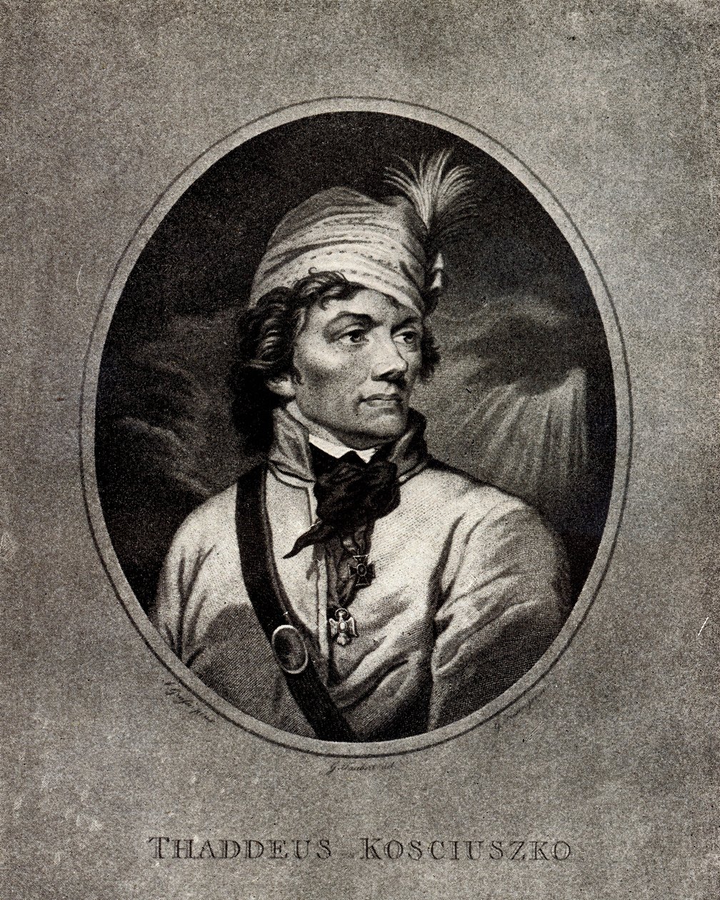 Tadeusz Kosciuszko portréja 1746-1817, XIX. század eleje. alkotó: Unbekannt