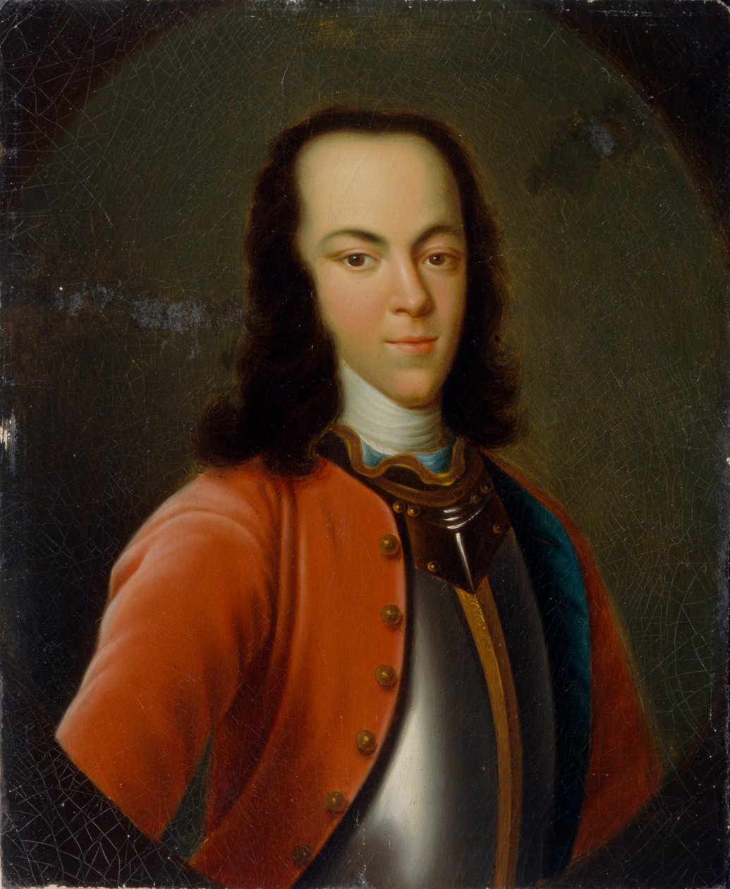 Alekszej Petrovics oroszországi Carevics portréja 1690-1718 alkotó: Unbekannt