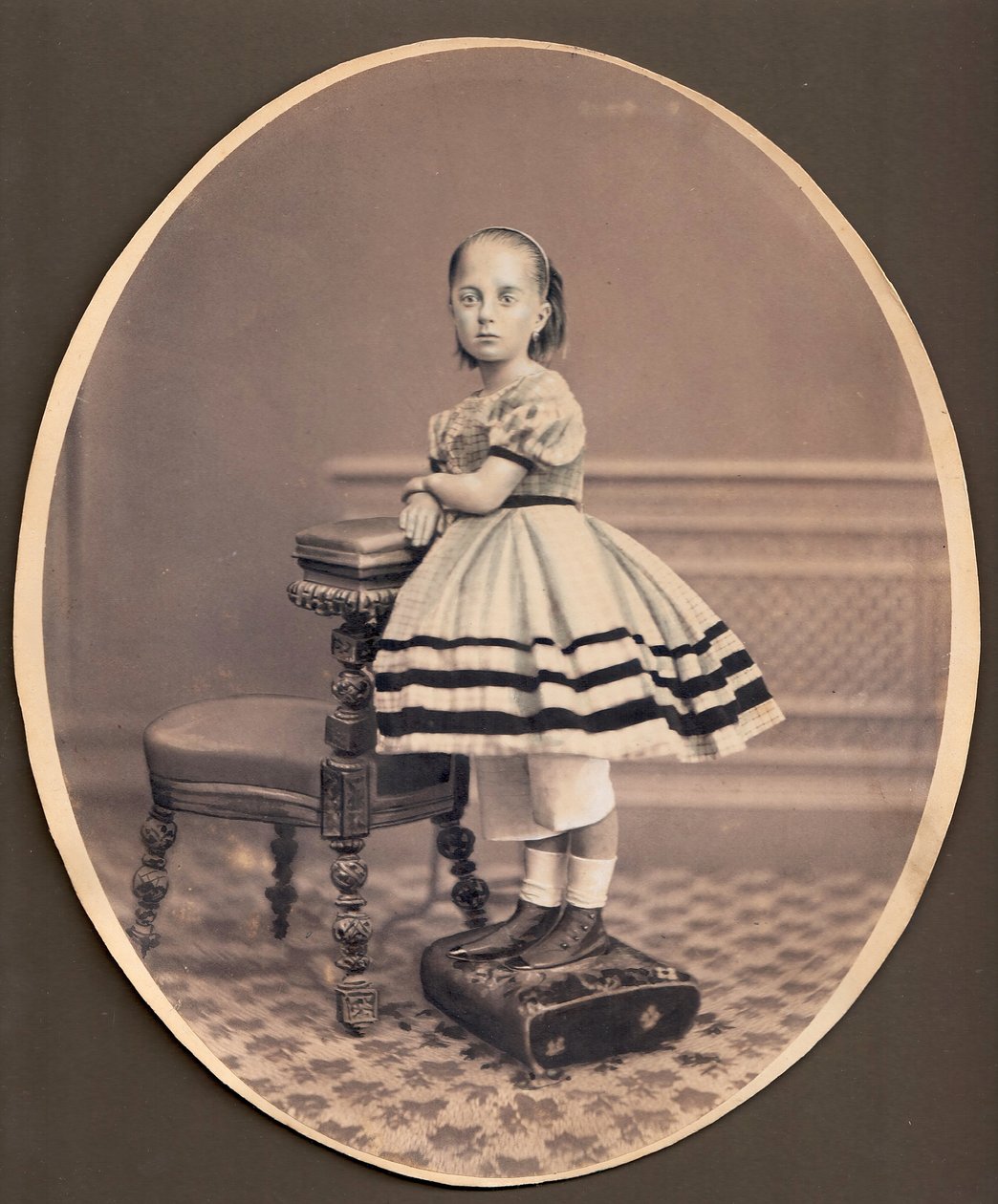 Varvara Mihajlovna Dosztojevszkaja portréja 1854-1864, CA 1860 alkotó: Unbekannt