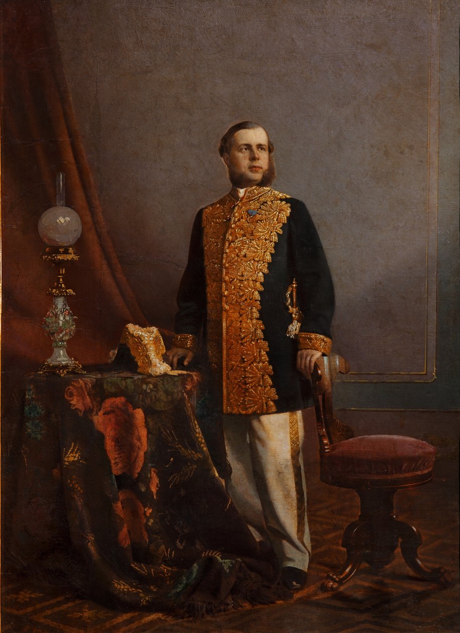 Vaszilij Jurjevics Poznanszkij portréja 1828-1900, 1860-as évek alkotó: Unbekannt