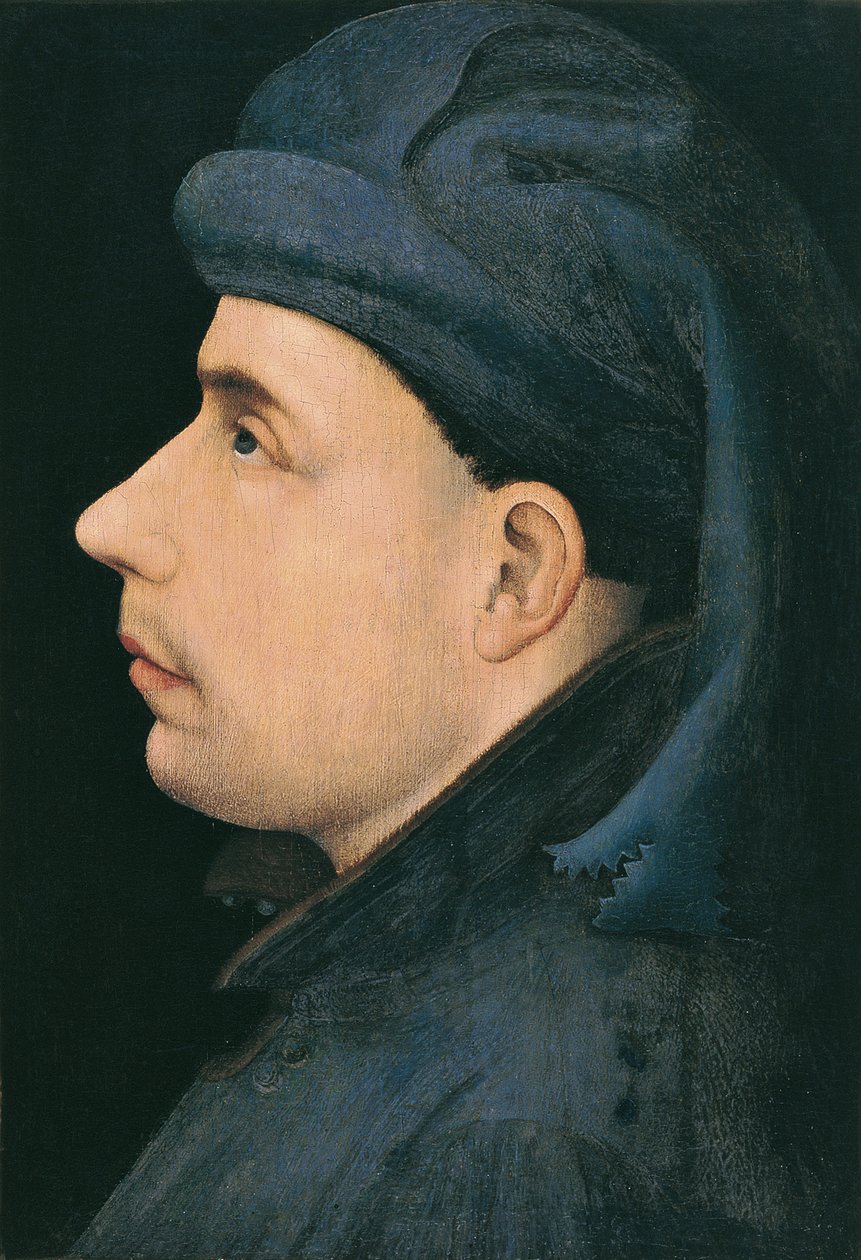 I. Vencel, Luxemburg hercegének portréja, kb. 1400-1415 alkotó: Unbekannt