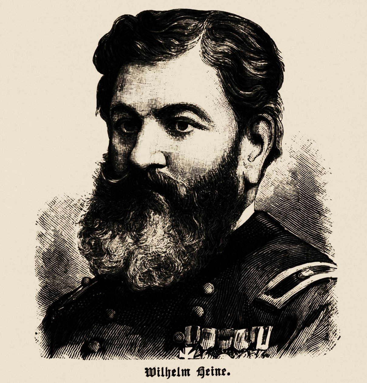 Wilhelm Heine portréja 1827-1885, 1886. alkotó: Unbekannt