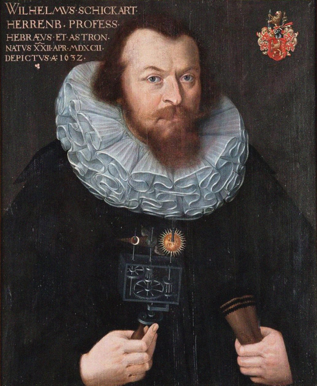 Wilhelm Schickard portréja 1592-1635, 1632. alkotó: Unbekannt