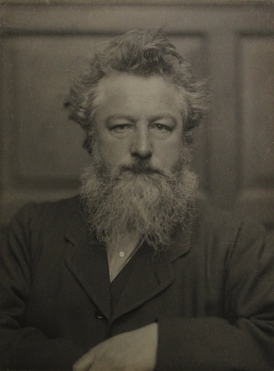 William Morris portréja 1834-1896, c. 1886. alkotó: Unbekannt